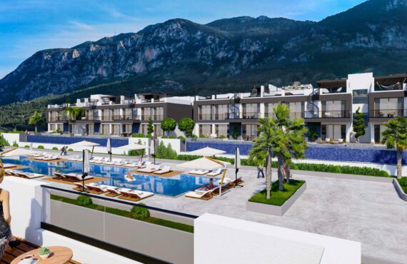 Lapta, Northern Cyprus Apartments: Modern Living in a Scenic Locale