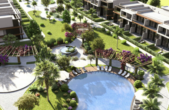 Exclusieve appartementen in Noord-Cyprus: wonen aan het strand op Iskele Long-Beach