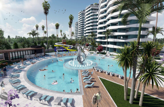 Роскошная жизнь в нескольких шагах от Лонг-Бич: апартаменты Yeni İskele