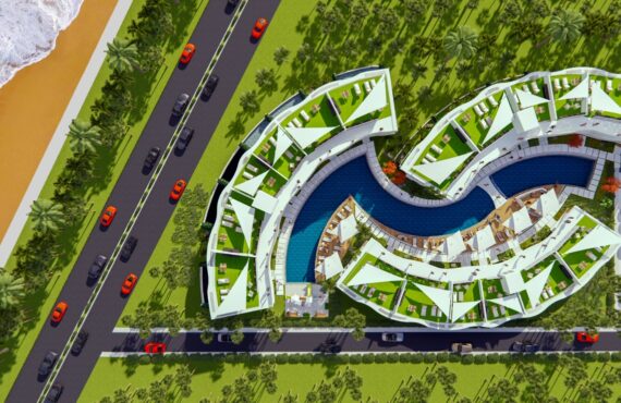 Luna Residence: דירות צפון קפריסין על חוף הים: לונה באיסקלה