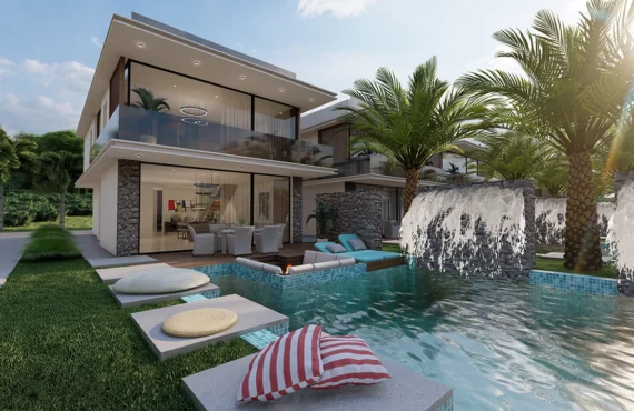 One Of a Kind Luxury first sea line Villa in Esentepe
