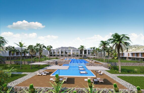Dejablue Eco Wellness Resort Haven op een steenworp afstand van de kust van Noord-Cyprus