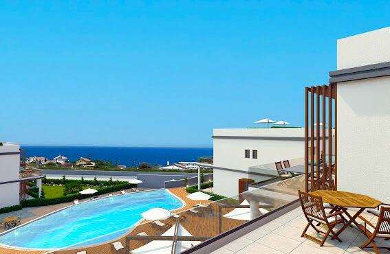 Stunning 2+1 LOFT Penthouse at Emperia Sunset, Esentepe – Sea View