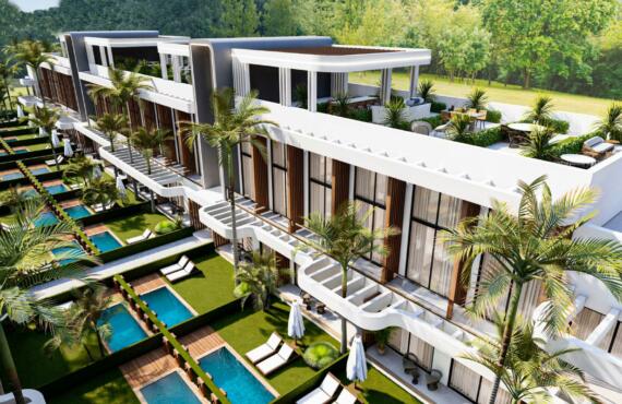 Residence La Joya Perla 2, op een steenworp afstand van het zandstrand Long Beach, Noord-Cyprus