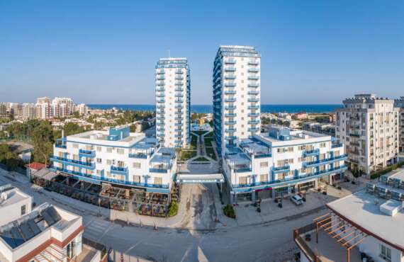 Студия Royal Life Residence с видом на море | 43 м², полностью меблирована