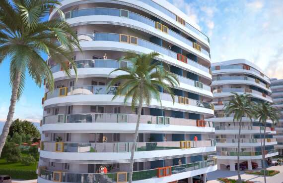 Доступная студия в  Park Residence на пляже Long Beach на Северном Кипре