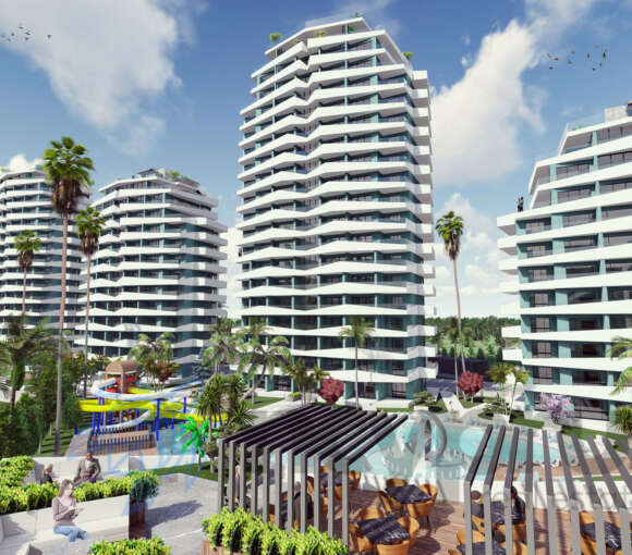 Sky Deluxia Life Stüdyo Daire Deniz Manzaralı, 47m²