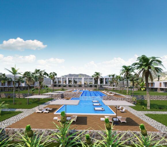 Dejablue Eco Wellness Resort Haven پله‌هایی از ساحل قبرس شمالی